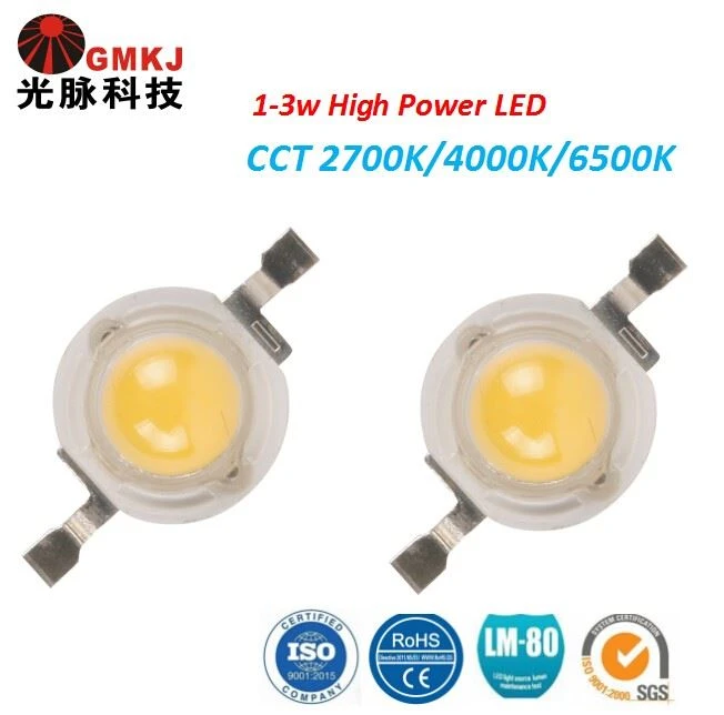 High Power Leds 1w Epistar Chips 350ma 150lm